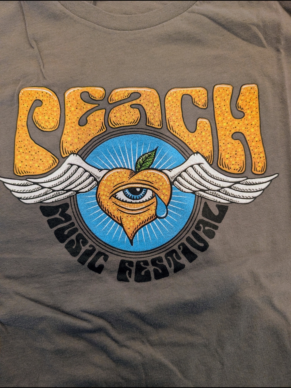 Peach Music Festival 2017 Official T-shirt 2XL JRAD Greensky Bluegrass MMJ